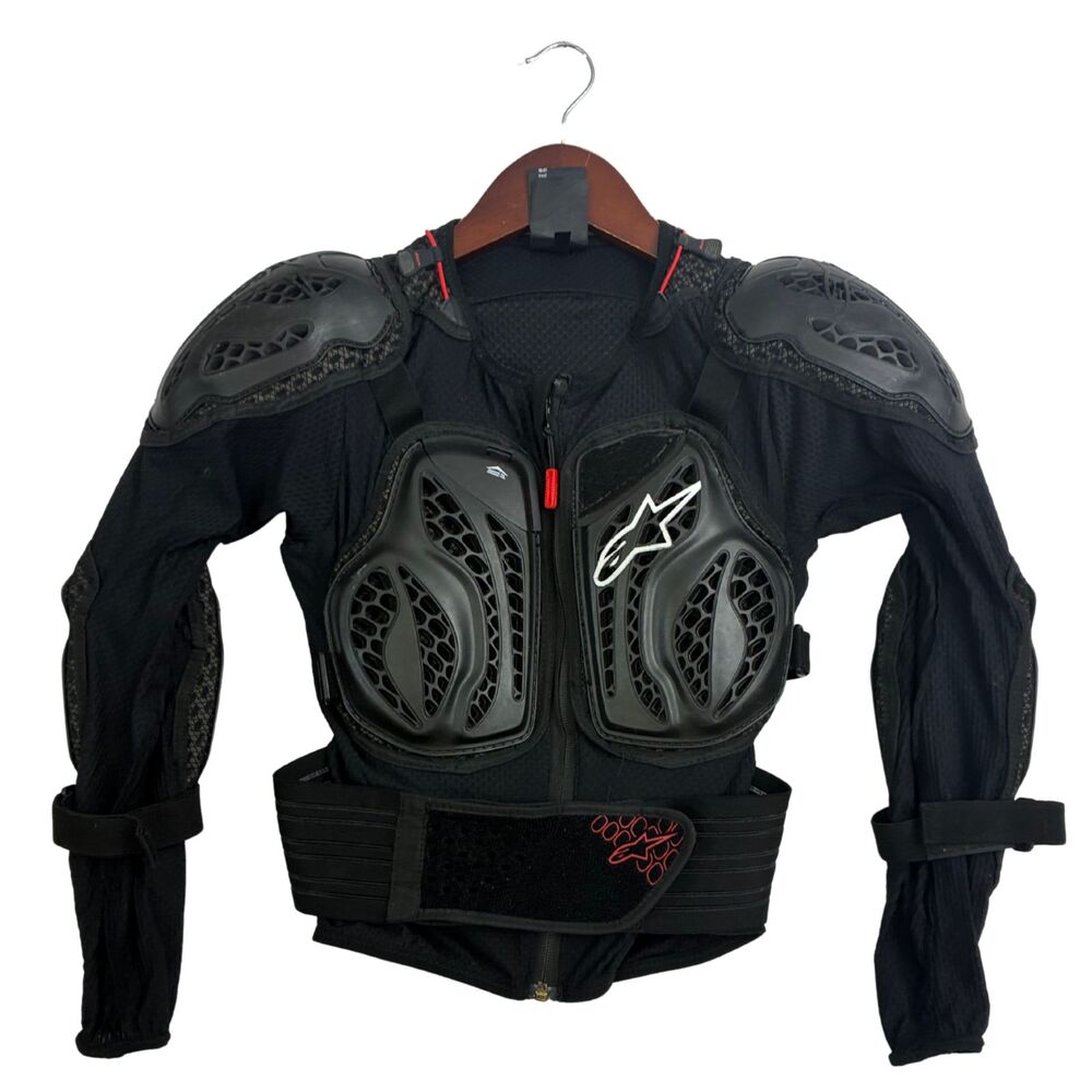 Alpinestars Youth Bionic Action Jacket L/XL Motorcycle MX Body Armor Black